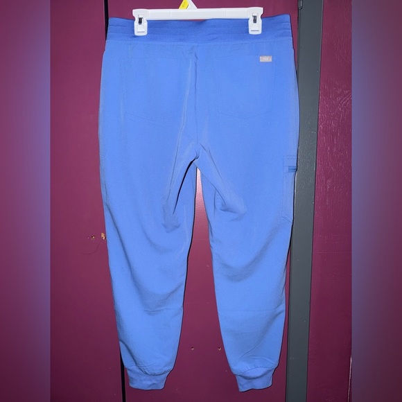 *PRICE OBO* FIGS Women's Ceil Blue Zamora™ - Medium Petite Jogger Scrub Pants - Picture 3 of 8